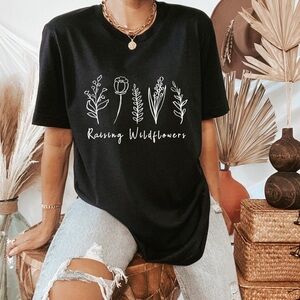 Botanical Flowers Tee shirt S-5X